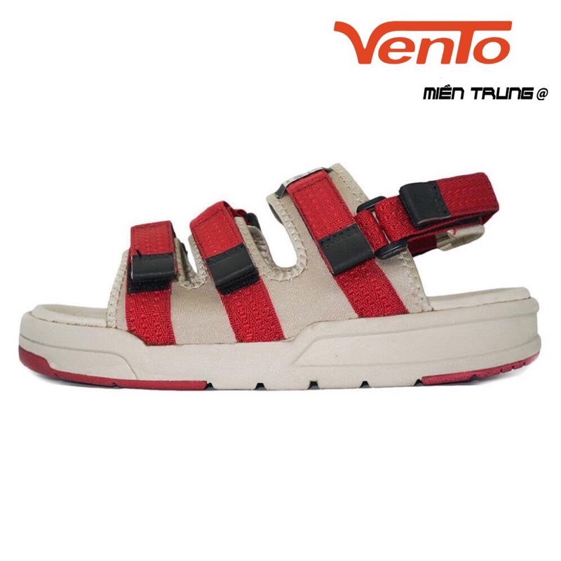 [BẢO HÀNH CHÍNH HÃNG] Giày sandal Vento nam nữ SD1001, NV 1001 đỏ be, xanh lá