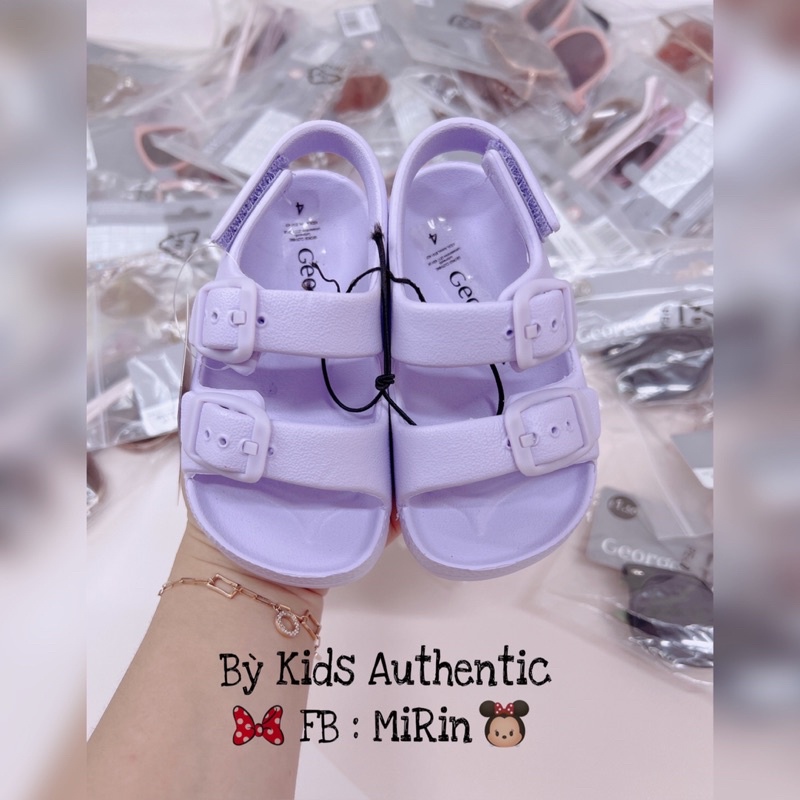 Sandal Tím/ Xanh siu nhẹ siu êm chân cho bé 🎀