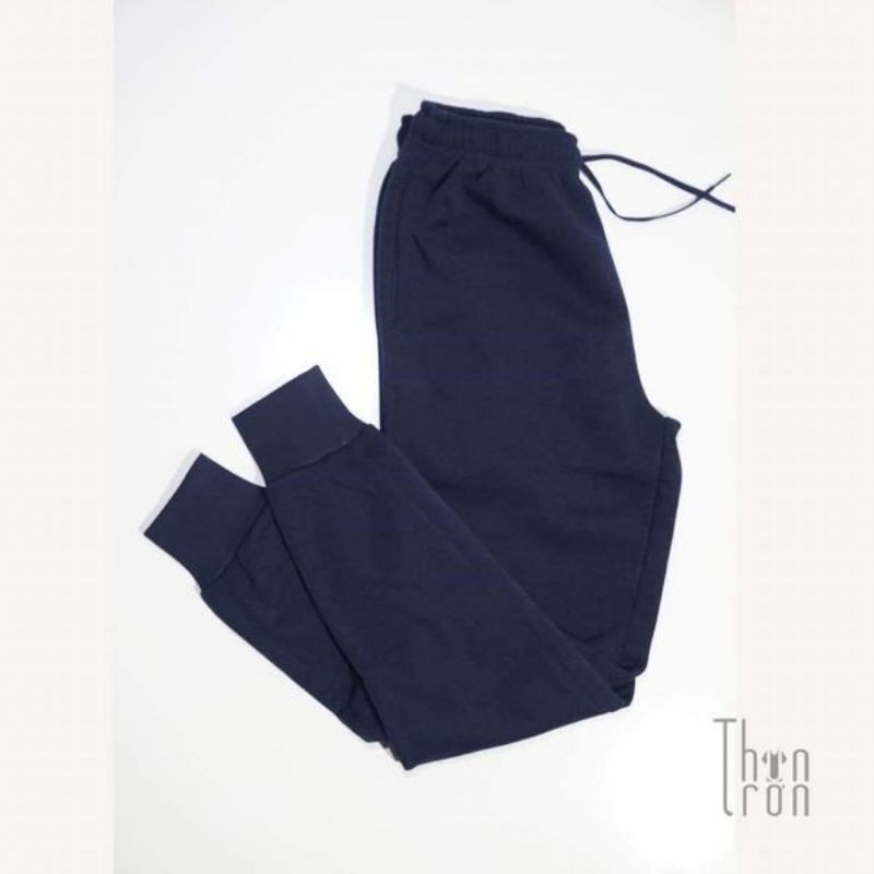 Quần jogger trơn vải da cá nam nữ điều mặc được 40kg - 97kg | BigBuy360 - bigbuy360.vn