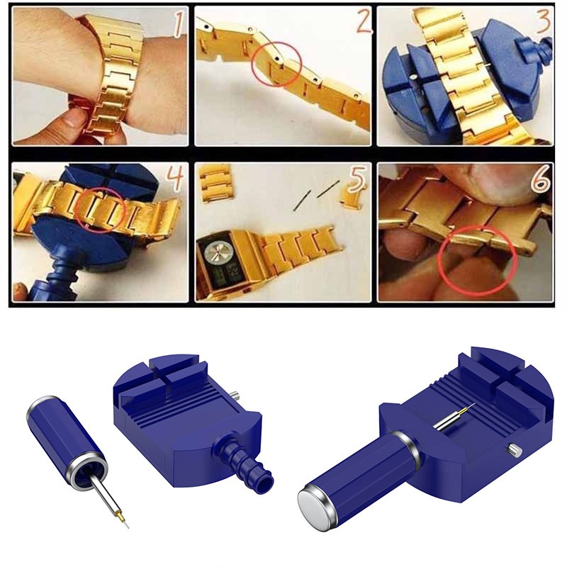 Phụ kiện điều chỉnh dây đeo đồng hồ bằng thép không gỉ tiện lợi