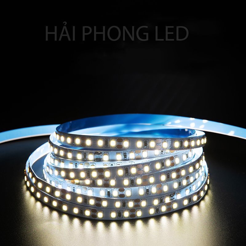 Led Dây Dán 12v SMD 2835 180Led/m 5m 6500k - 3000k, siêu sáng giá rẻ loại tốt trang trí tủ bếp, kệ trưng bày