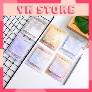 Giấy Note Họa Tiết Giải Ngân Hà Vũ Trụ 30 Tờ