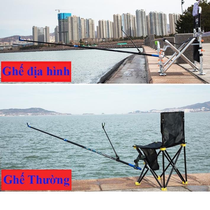 Chống Cần Câu Đài Carbon Cao Cấp Sang Trọng Chất Lượng KK16 đồ câu FISHING_HD