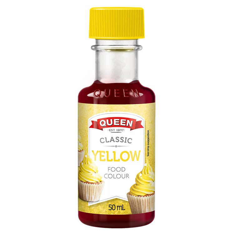 Màu thực phẩm vàng Queen Yellow Food Colour 50ml - OZ - Aust Shop Chocolate