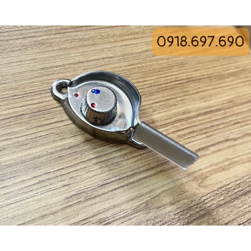 Khoá sò vặn xanh đỏ Inox cửa sổ lùa nhôm