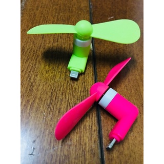 Quạt mini gắn điện thoại cổng Lightning