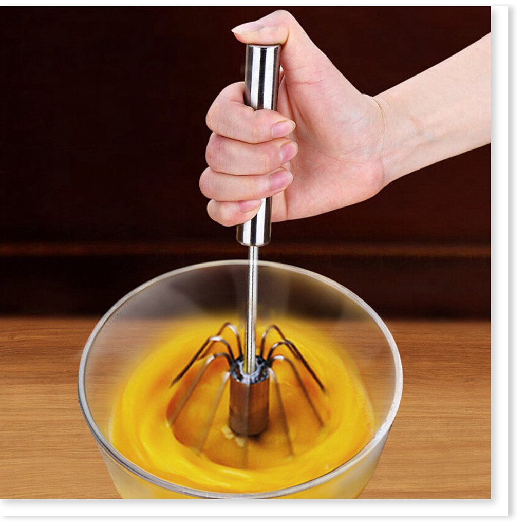 Máy Đánh Trứng Cầm Tay Bán Tự Động Bằng Thép Không Gỉ