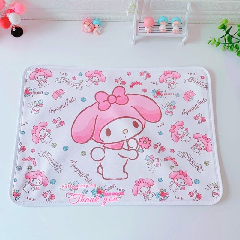 Tấm lót bàn ăn, lót chuột trang trí Hello Kitty - Doremon Doraemon