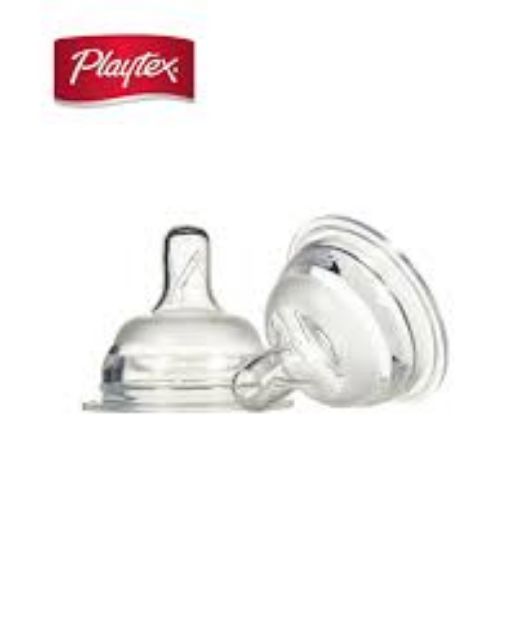 Núm ti bình sữa Playtex (lẻ 1ti) cổ rộng