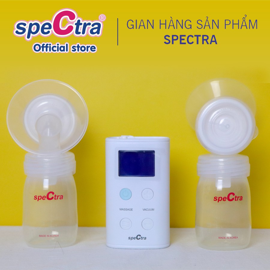 Máy hút sữa Spectra 9 Plus nhỏ gọn, tích điện, bảo hành 12 tháng