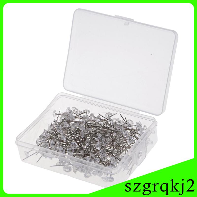 Set 200 Ghim Kim Cương Giả Cho Trang Trí Bó Hoa Cưới