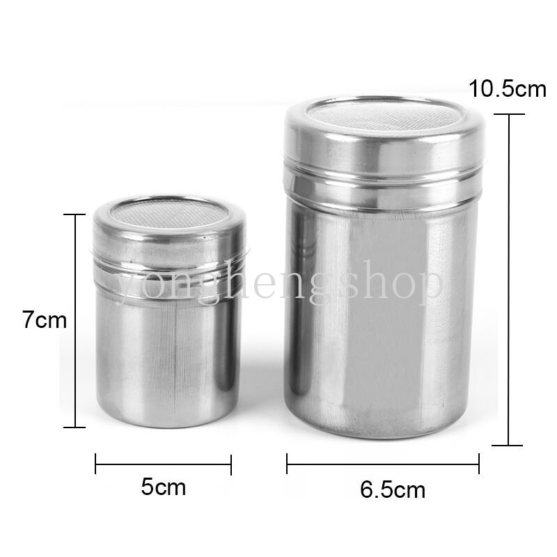 Dụng Cụ Phun Bột Cà Phê Bằng Thép Không Gỉ Kèm Nắp Đậy Tiện Dụng