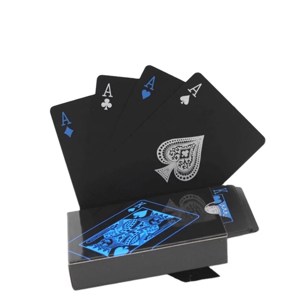 Bộ thẻ bài tây chống thấm nước PVC chất lượng cao 54 lá khác nhau bộ tú bài tây anime manga chibi xinh xắn