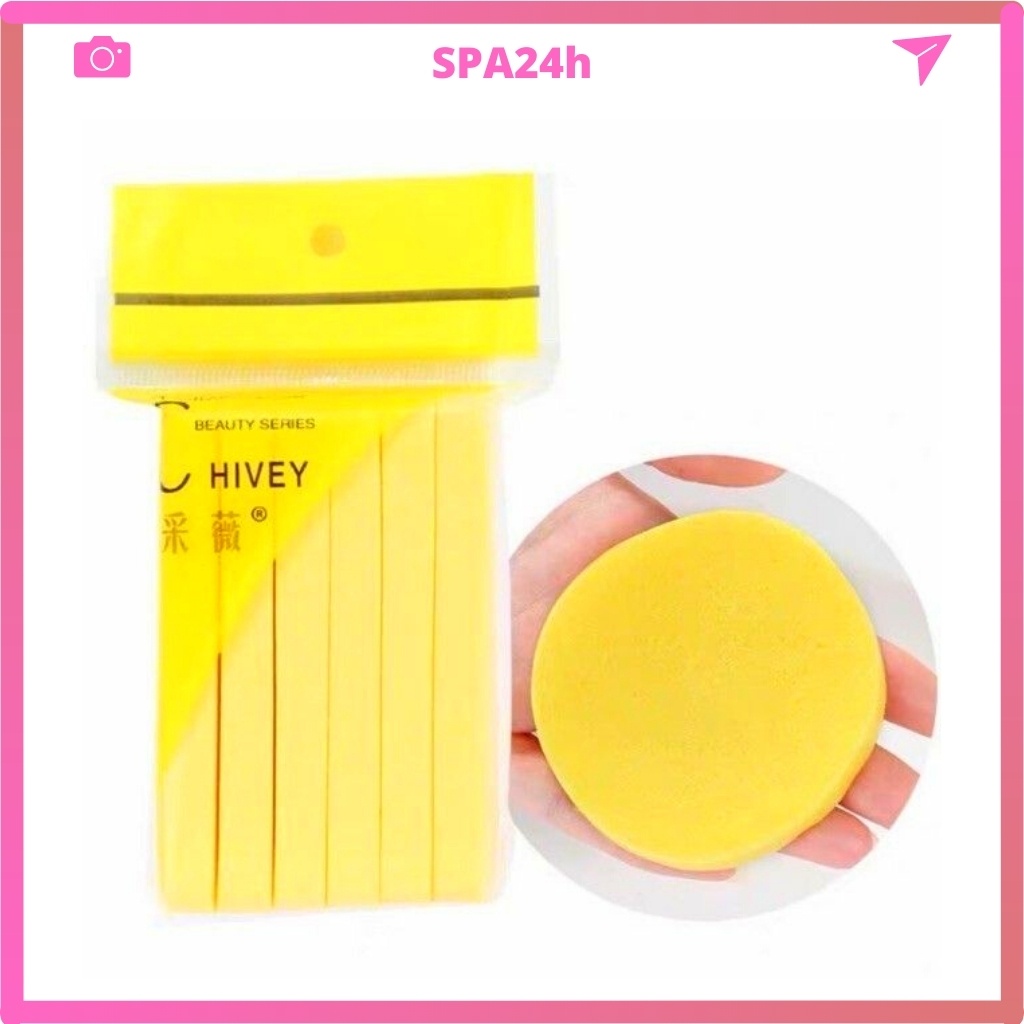 Bọt biển rửa mặt, bông rửa mặt chivey