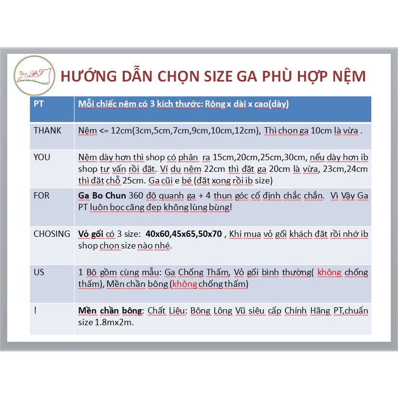 Ga Chống Thấm PT Thun Lụa Organic Siêu Cấp Siêu Mềm Mát Dành Cho Em Bé, Người Già, Spa, Khách Sạn, Homestay, Trường Học