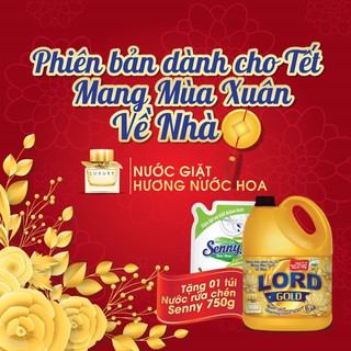 NƯỚC GIẶT LORD GOLD - tặng kèm nước rửa chén