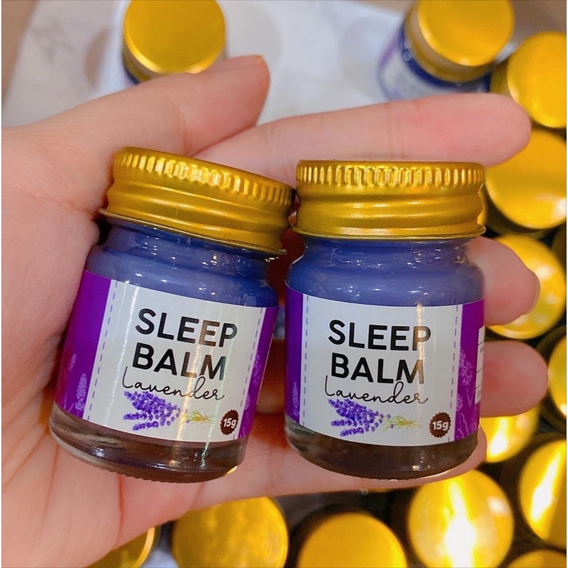 Dầu sáp Lavender hỗ trợ giấc ngủ ngon Natural Herb Sleep Balm - Thái lan