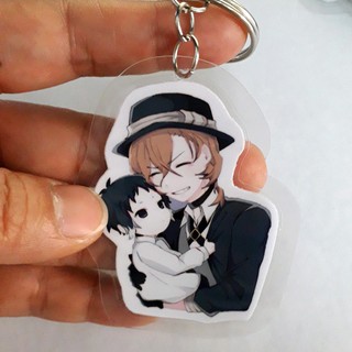 Móc khóa anime Bungou Stray Dogs (Mẫu 1-2)