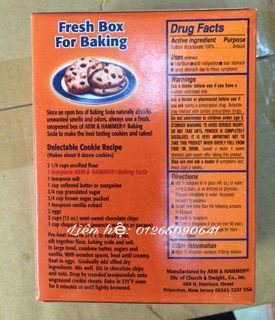 Bột baking soda 454gram
