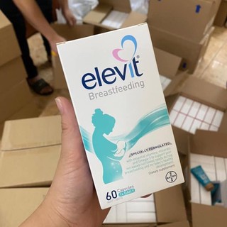 Vitamin tổng hợp Elevit bú sau sinh mẫu mới 60 viên date 2021