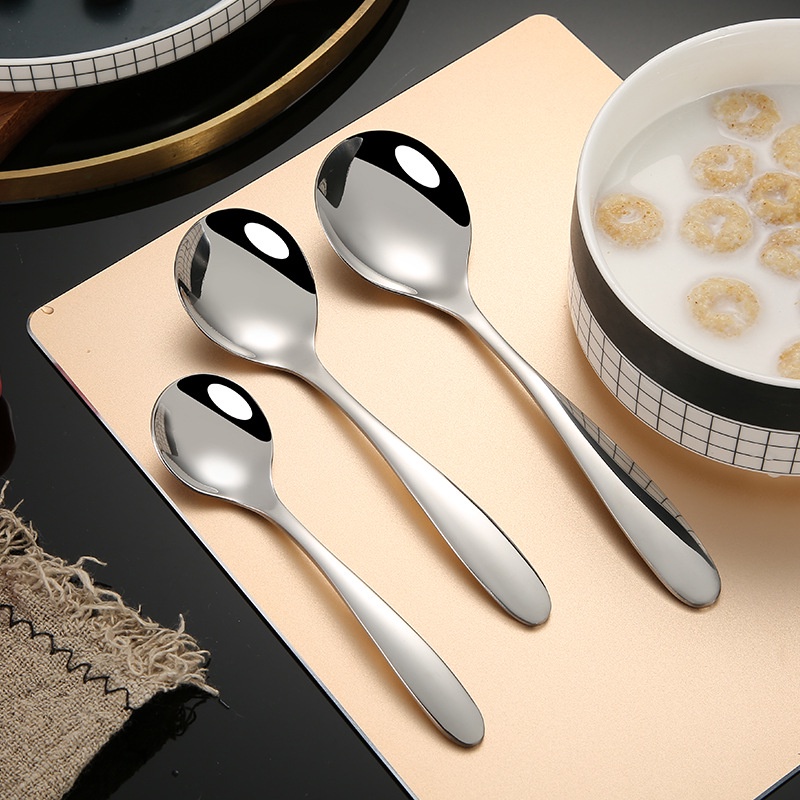 Muỗng Inox 304 Kiểu Trung Hoa Tinh Tế Tiện Dụng