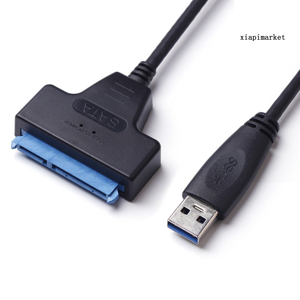 LOP_USB 3.0 to SATA 22 Pin 2.5 Inch Hard Disk Driver SSD Adapter Cable Converter