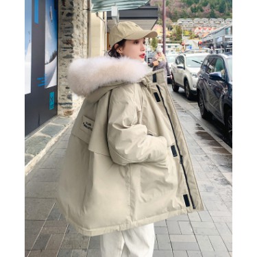 Áo Khoác Nữ Kaki Dáng Dài Chữ Lưng Siêu Hot