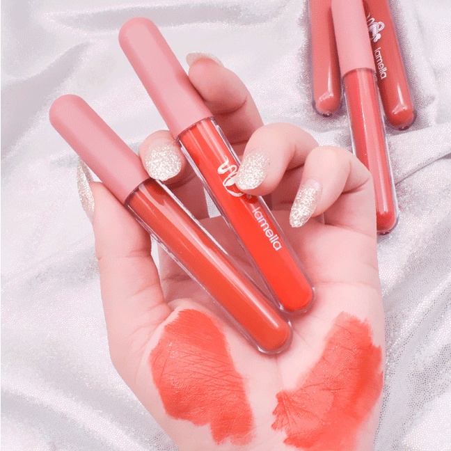 1 Son Môi Dưỡng Ẩm Chống Thấm Nước Chống Dính Cốc Trang Điểm Lâu Trôi