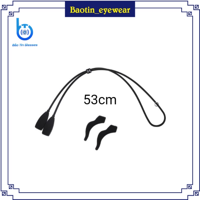 Dây đeo giữ kính Silicone cho kính cận và kính thời trang co dãn,chống rơi,chống trượt khi chơi thể thao