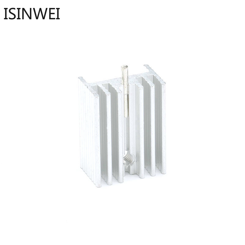 Bộ 10 tản nhiệt chất liệu hợp kim cho To220 To-220 21*15*10mm với pin 12*15*10