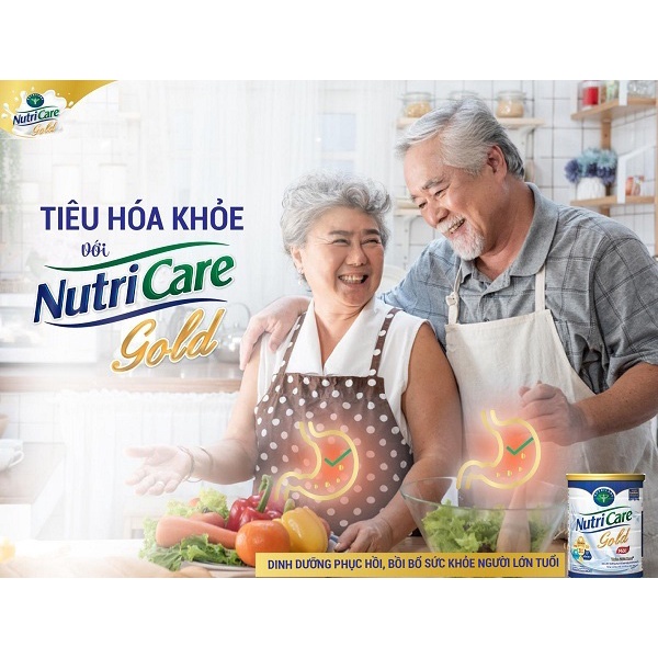 NutriCare Gold - Sữa Dinh Dưỡng Dành Cho Người Lớn Tuổi Lon 900g