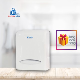 [HÀNG CHÍNH HÃNG] Hộp Đựng Giấy Lau Tay Treo Tường HATIKA ROTO Nhựa ABS Cao Cấp Sang Trọng Tiện Lợi