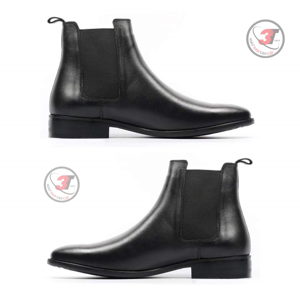 Chelsea Boots Classic, giày bốt nam , Đế cao su mềm , Siêu Nhẹ , Đế Cao , Mẫu Thời Trang