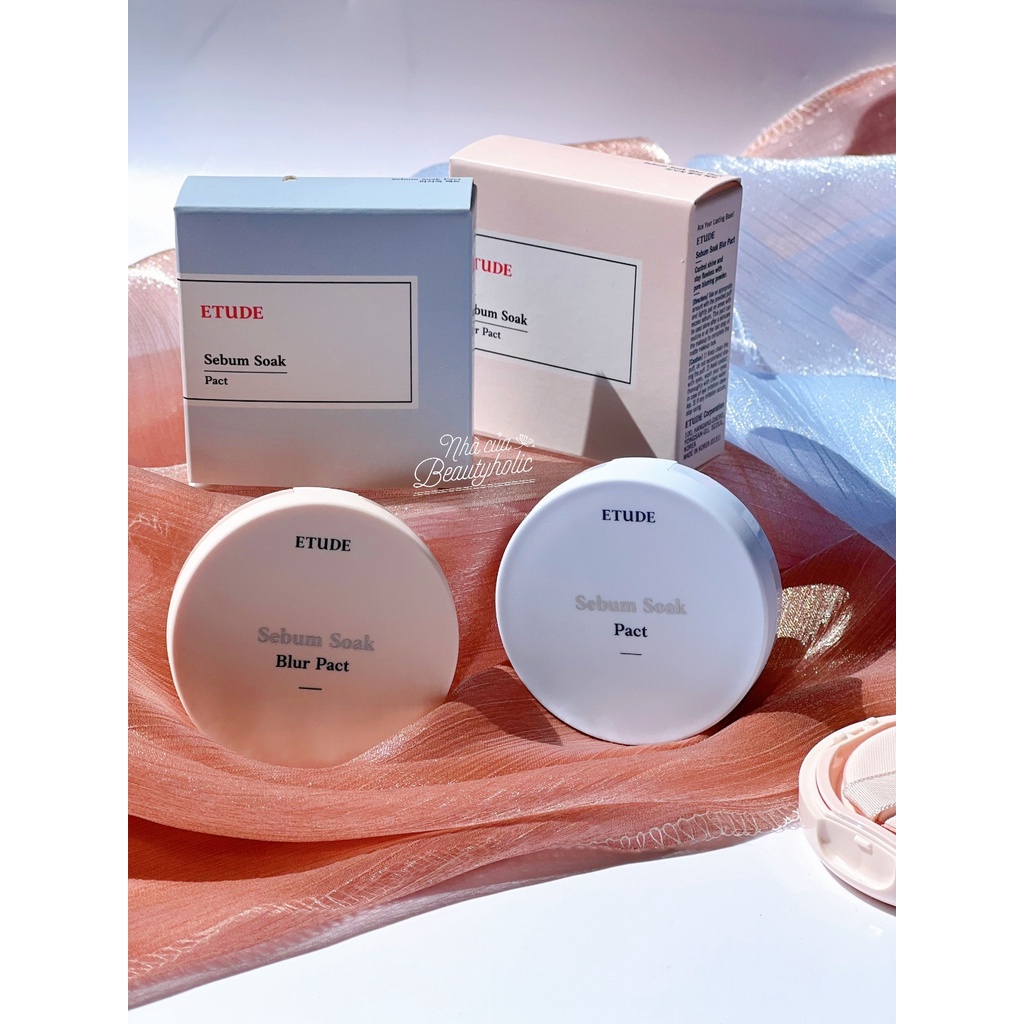 Phấn nén kiềm dầu ETUDE HOUSE SEBUM SOAK PACT