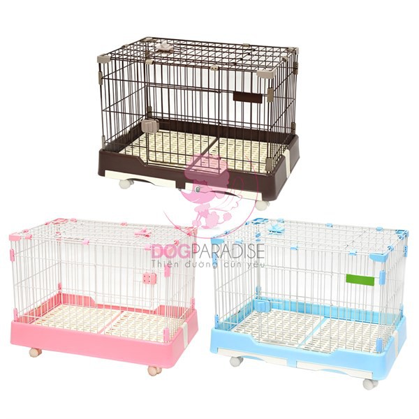 [Mã SKAMLTSM9 giảm 10% đơn 99K] Chuồng cho chó 3 size 3 màu JCB - GL-001