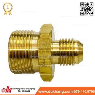 Kép đồng ren ngoài 22mm - Nối thau ren ngoài 22