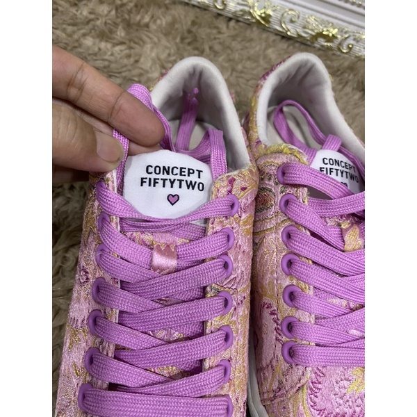 Giày si vải gấm size 37