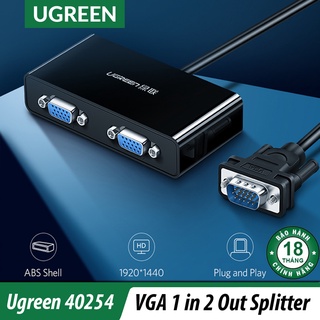 Bộ chia cổng vga cao cấp 1 ra 2 | ugreen 40254 chính hãng