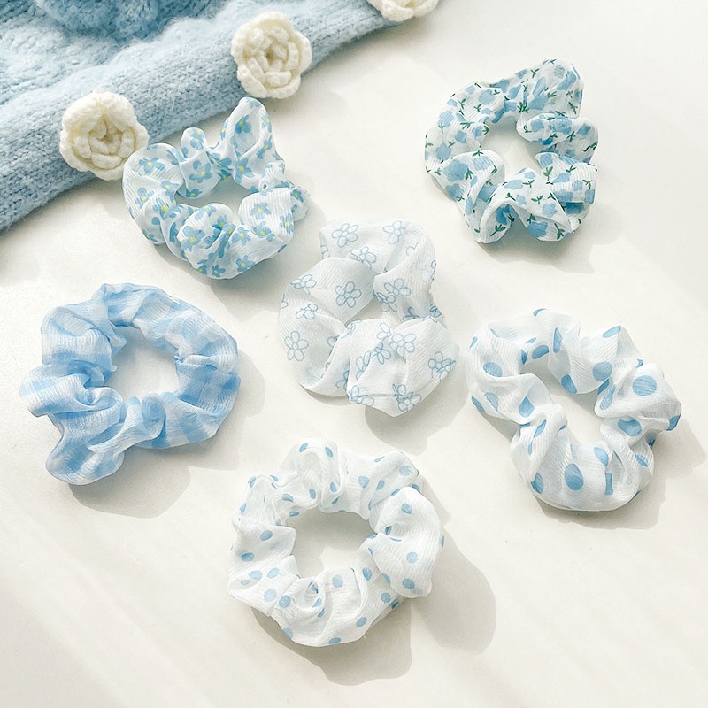 Băng đô chấm bi / hoa thời trang mùa hè Hàn Quốc