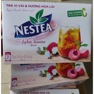 Trà Nestea vị vải & Hương hoa lài hộp (12 gói x 12g)