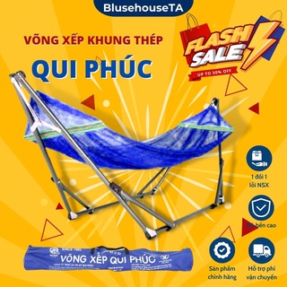 [Võng xếp inox Qui Phúc]VÕNG XẾP❤️ DONA QUI PHÚC CAO CẤP CHẮC CHẮN❤️☑️PHI 32