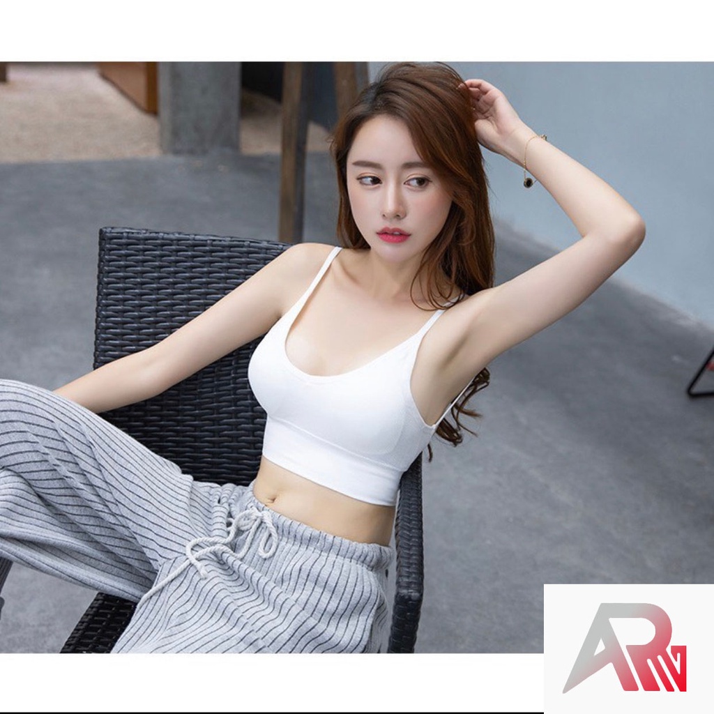 [FREE SHIP] Áo Bra Tập Gym Siêu Hot - Áo Bra Tăm Siêu Xịn - Co Dãn Siêu Tốt Hàng Mới - Áo Bra Len Tăm Khoét