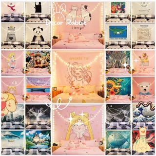 (SIZE LỚN-SIÊU RẺ) Thảm  treo tường Phong Cách Hàn Quốc, Tấm Vải trang trí phòng, Decor chụp ảnh