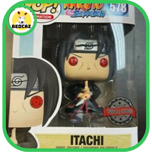 [Ship Hỏa Tốc][Full Box] [Tặng Hộp Bảo Vệ] Mô hình Funko chibi Itachi No.578 - Đồ chơi Naruto