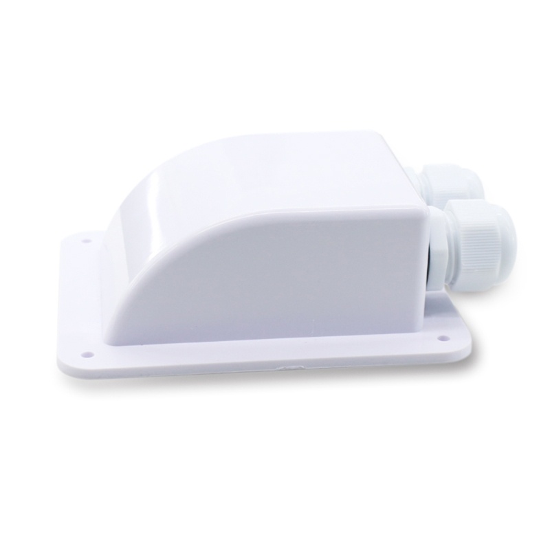 Hộp Dây Cáp Mái Nhà 1 / 2 Lỗ Bằng ABS Bền Bỉ Lắp Đặt Năng Lượng Mặt Trời Cho Tàu Thuyền RV Campervan