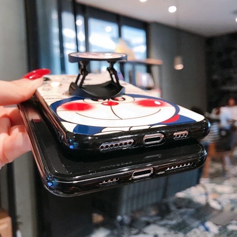 Ốp điện thoại in hình Doraemon đáng yêu cho Reno 5 5G 4 4g Hp Reno 4 Pro Realme 7 Reno4 Pro