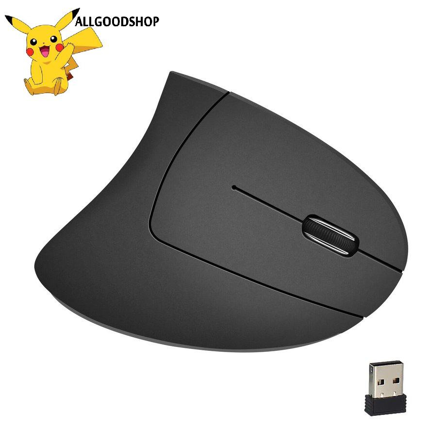 Chuột sạc Wireless Vertical Mouse 2.4G USB Optical Mice With Laptop PC Mouse