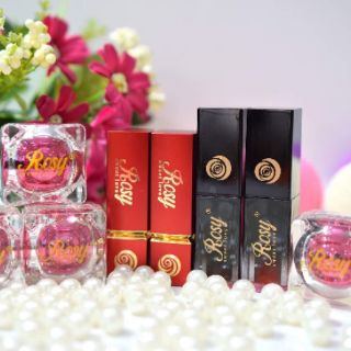 son thỏi và son kem không chì rosy ( bán hết)