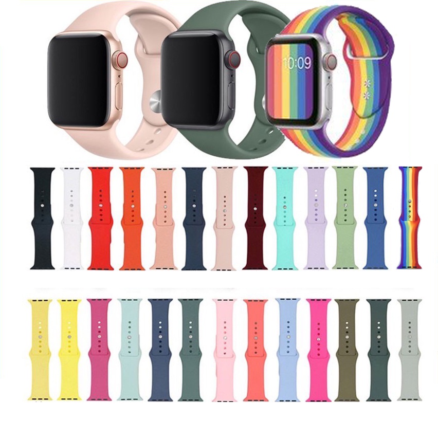 Dây Cao Su Apple Watch Chống Bẩn Siêu Đẹp SUNNY SHOP