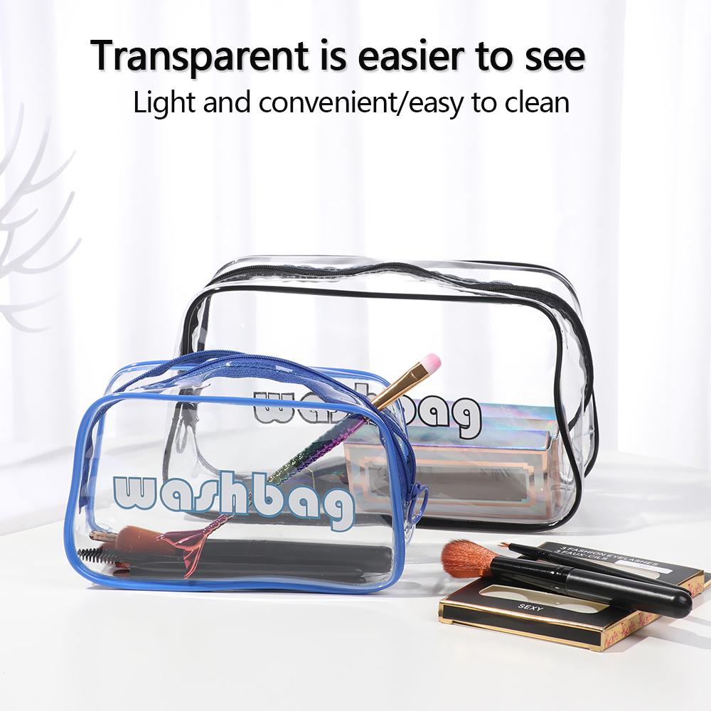 Túi PVC Trong Suốt Đựng Đồ Trang Điểm Tiện Dụng Ốp